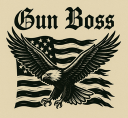 Gun Boss logo — independent firearms shop in Bullhead City, Arizona